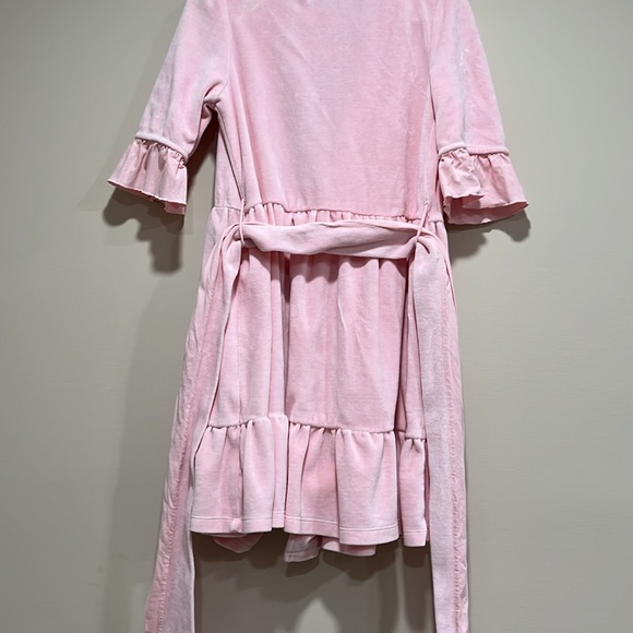 Pink Ruffled Robe with Belt - Picture 8 of 8